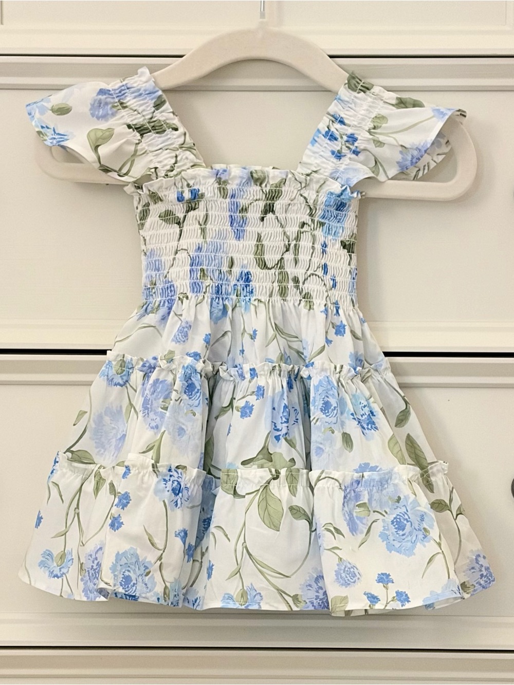 EUC Hill House Baby Ellie Nap Dress w/ Diaper Cover in Size 6-12 Months